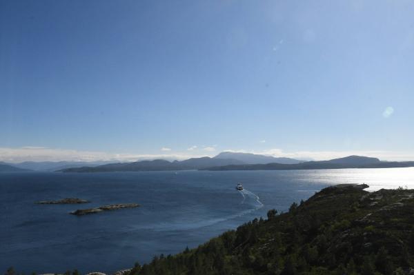 Bilde fra Tømmervåg, retning sørvest
