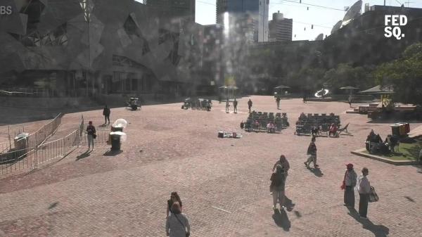 Bilde fra Federation Square