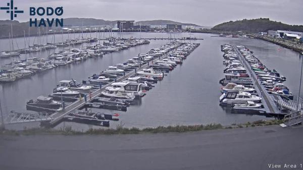 Bilete frå Bodø havn vest