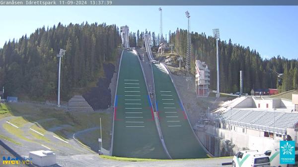 Bilde fra Granåsen skisenter