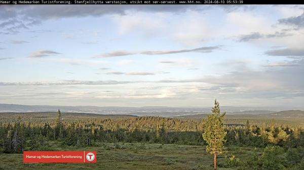 Bilete frå Stenfjellhytta -> sør-sørvest