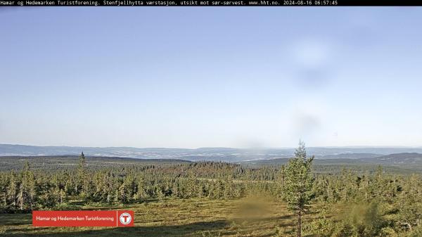 Bilete frå Stenfjellhytta -> sør-sørvest