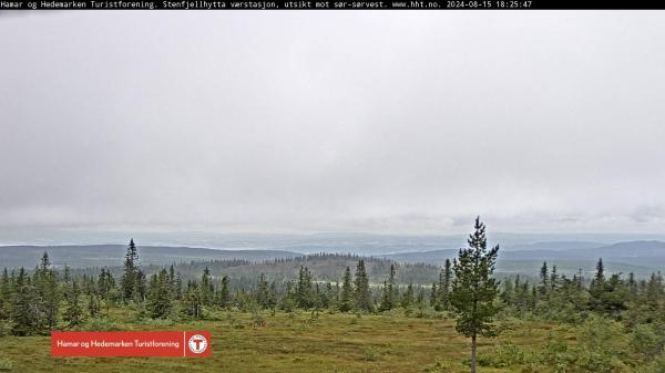 Bilete frå Stenfjellhytta -> sør-sørvest