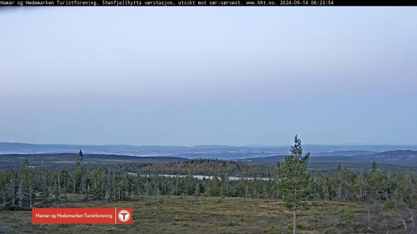 Bilete frå Stenfjellhytta -> sør-sørvest