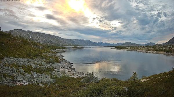 Bilde fra Langvatnet