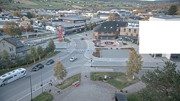 Bilde fra Tynset torg